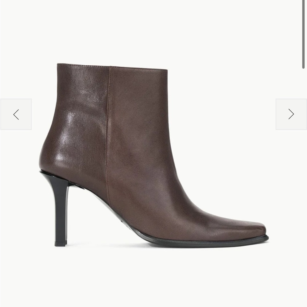 Hendrix Brown Leather Ankle Boots